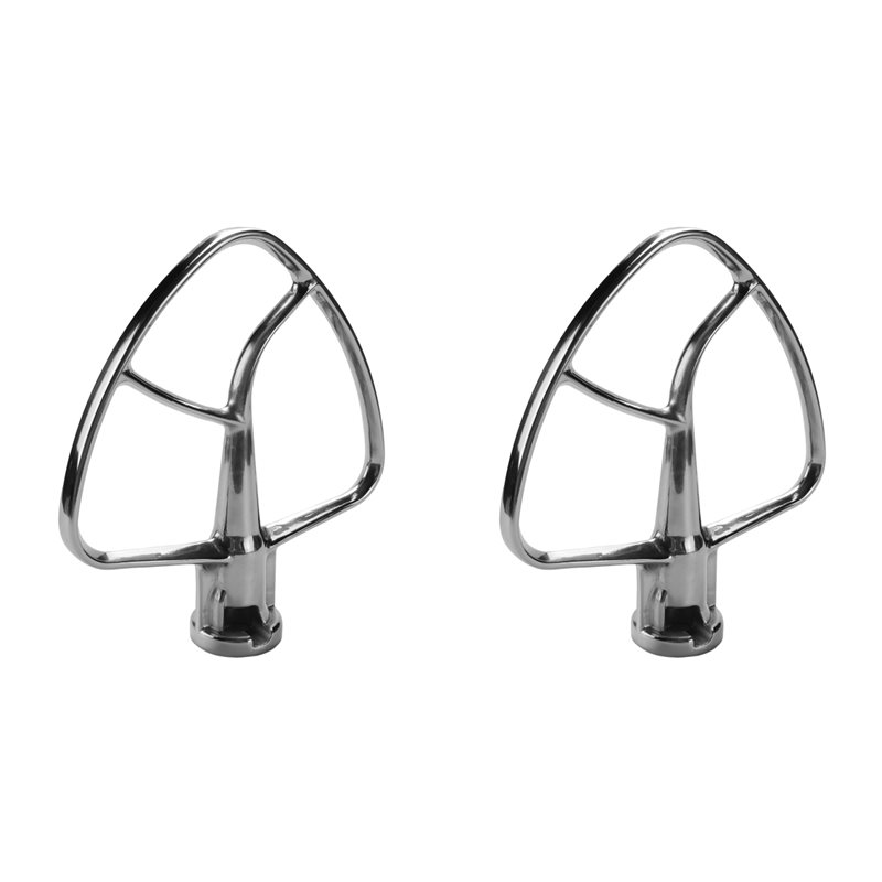 Kitchen Aid Baking Mixer - AC93-2X ステンレス鋼フラットビーター キッチンエイド用 4.5 クォート -