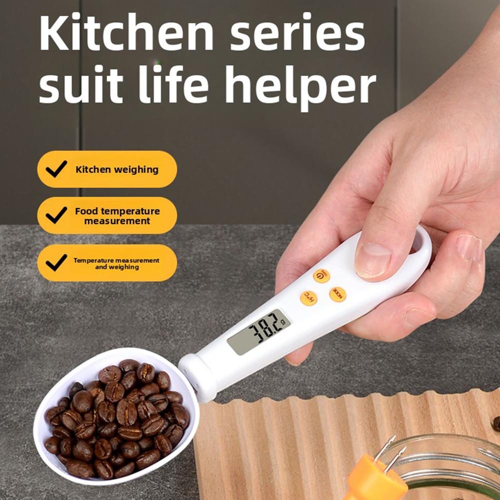 Baking (Kitchen Ingredient) - デジタルキッチンスケールスプーン高精度計量ツール、LCDディスプレイ付き、ベーキング、コーヒー、小麦粉、調味料、液体材料用