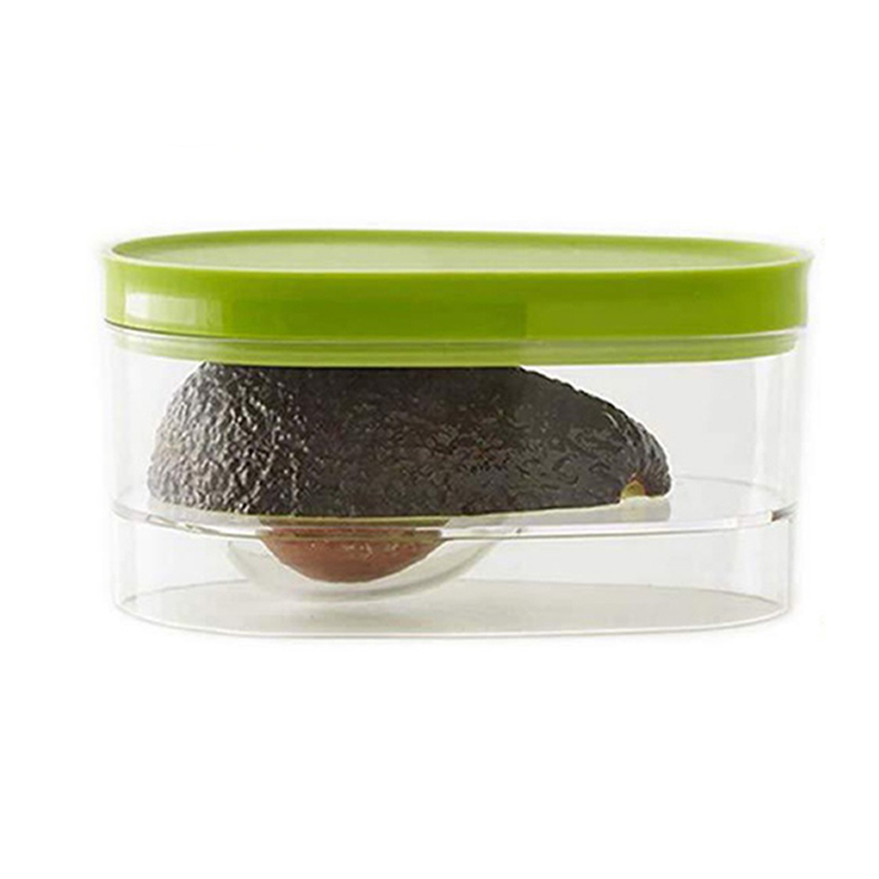 Kitchen Baking Tray Storage - アボカド食品保存ボックス省スペースプラスチックフルーツコンテナ家庭用ツールキッチンクリスパー野菜オーガナイザーバッグ