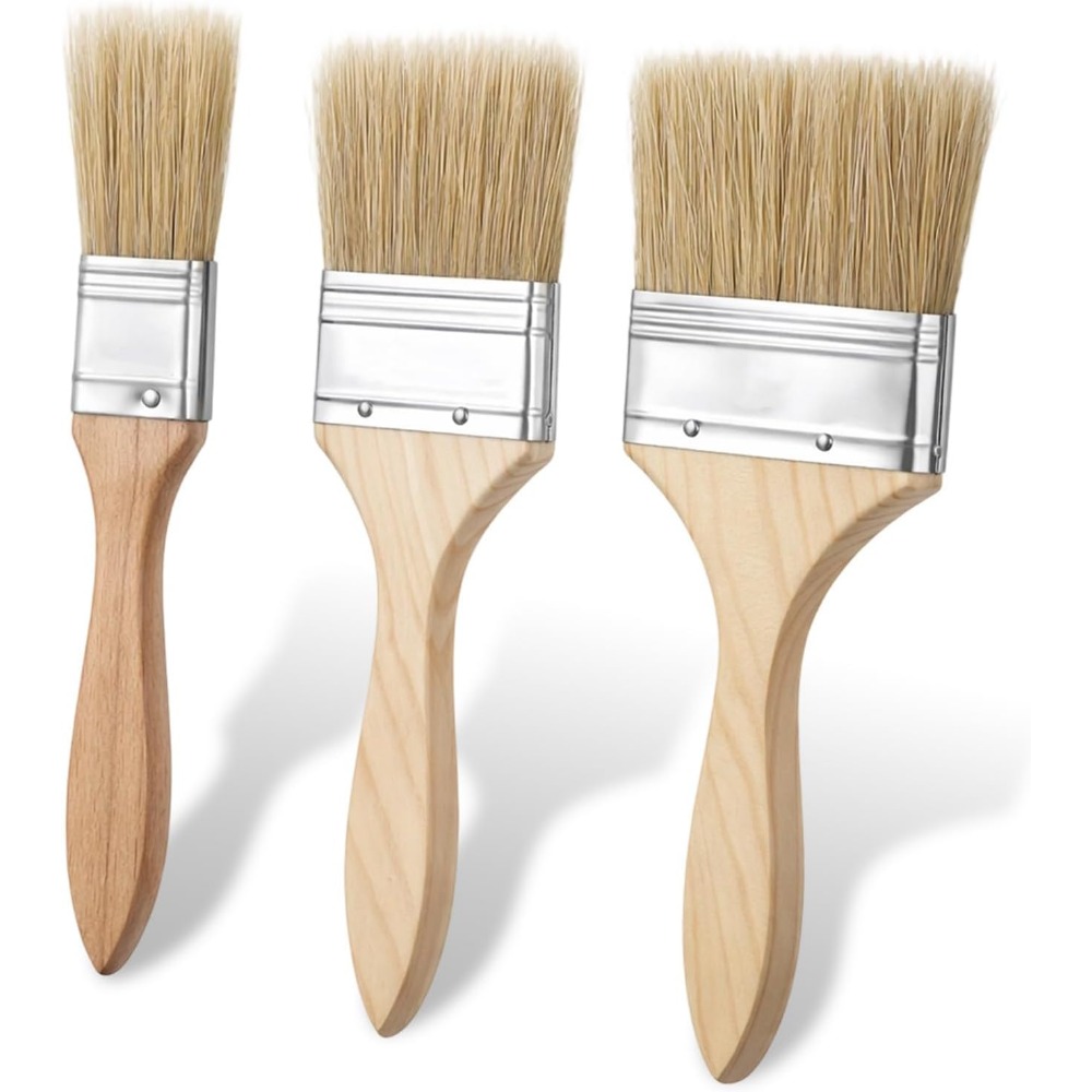 Kitchen Baking Brush - オイル、バター、ソース用のキッチン用ベーキングブラシ3本セット