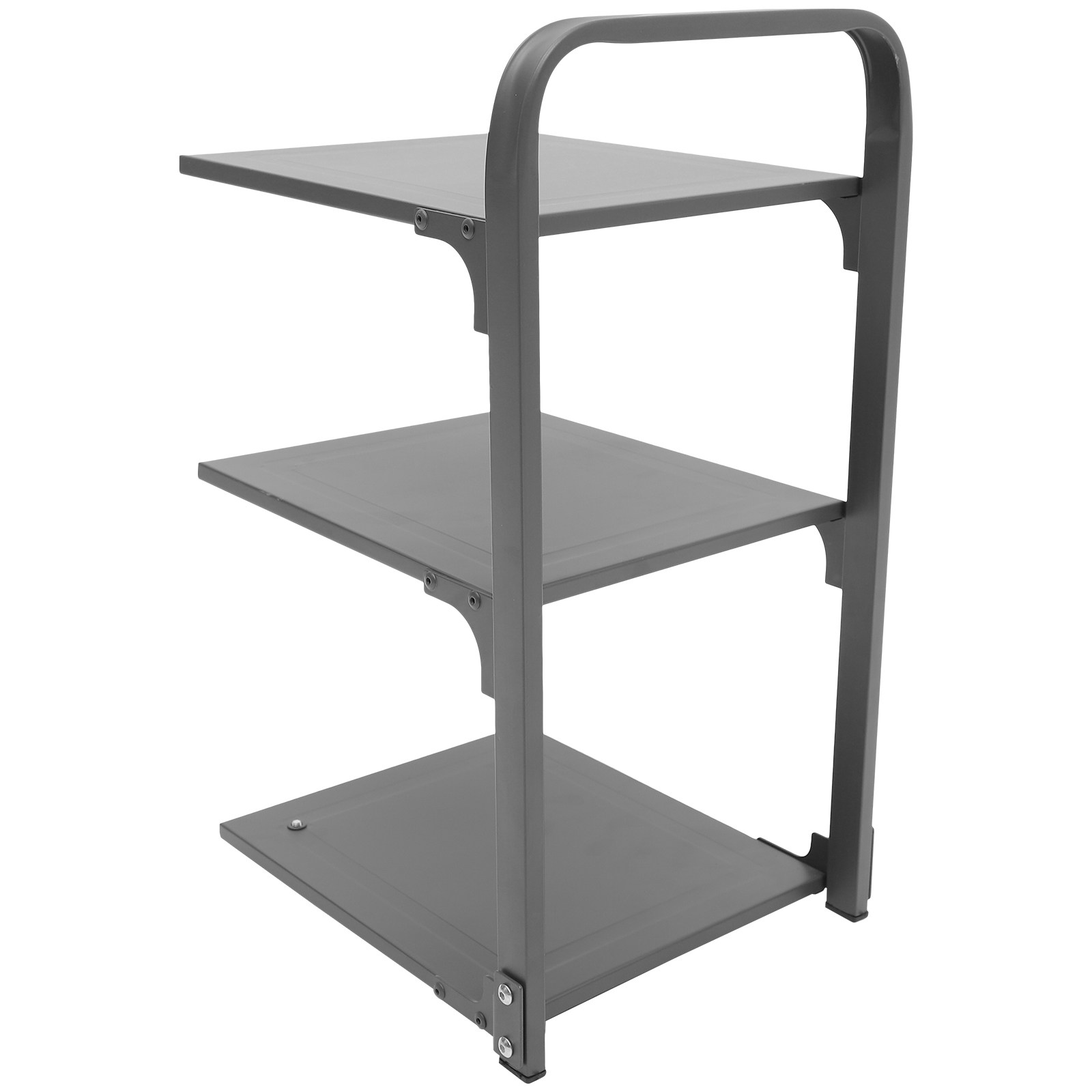 Kitchen Baking Pan Storage - 折りたたみ式キッチンポットラック炭素鋼多層パンオーガナイザー（鍋、フライパン、ベーキングディッシュ、プレート収納ラック、カウンタートップ用）