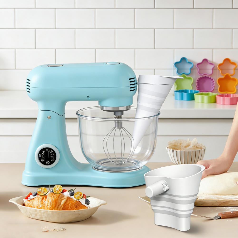 プロのベーキングアクセサリー シリコン製小麦粉漏斗 ミキサー - Kitchen Aid Baking Mixer のレビューと価格