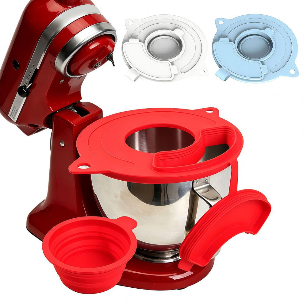 プロのベーキングアクセサリー シリコン製小麦粉漏斗 ミキサー - Kitchen Aid Baking Mixer のレビューと価格