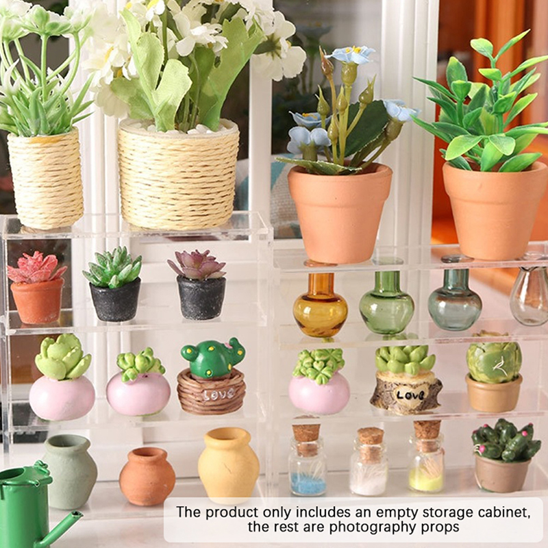 1Pc 1:12 ドールハウスミニチュア多層ラック食器棚収納 - Kitchen Queen のレビューと価格