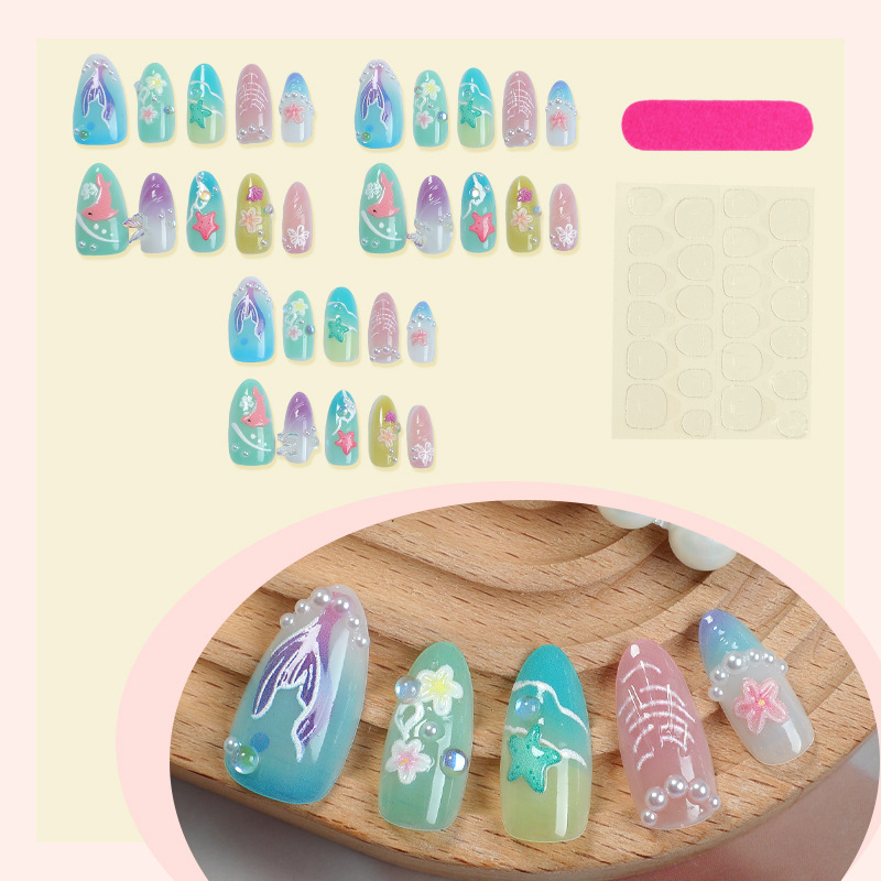30枚入り サマープレスオンネイル 3Dオーシャン スターフ - Decorating Tip Set のレビューと価格