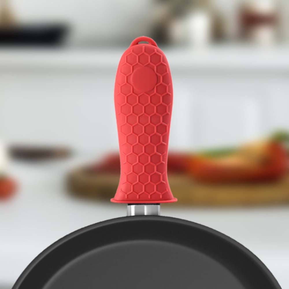 耐熱性ノンスティックホルダー シリコン製調理器具鍋ハンドルホ - Kitchen Baking Pan Organizer のレビューと価格
