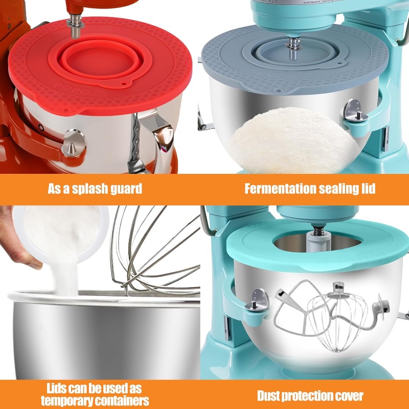 シリコン製ミキサーボウルカバー キッチンエイド4.5～5クォ - Kitchen Aid Baking Lid のレビューと価格