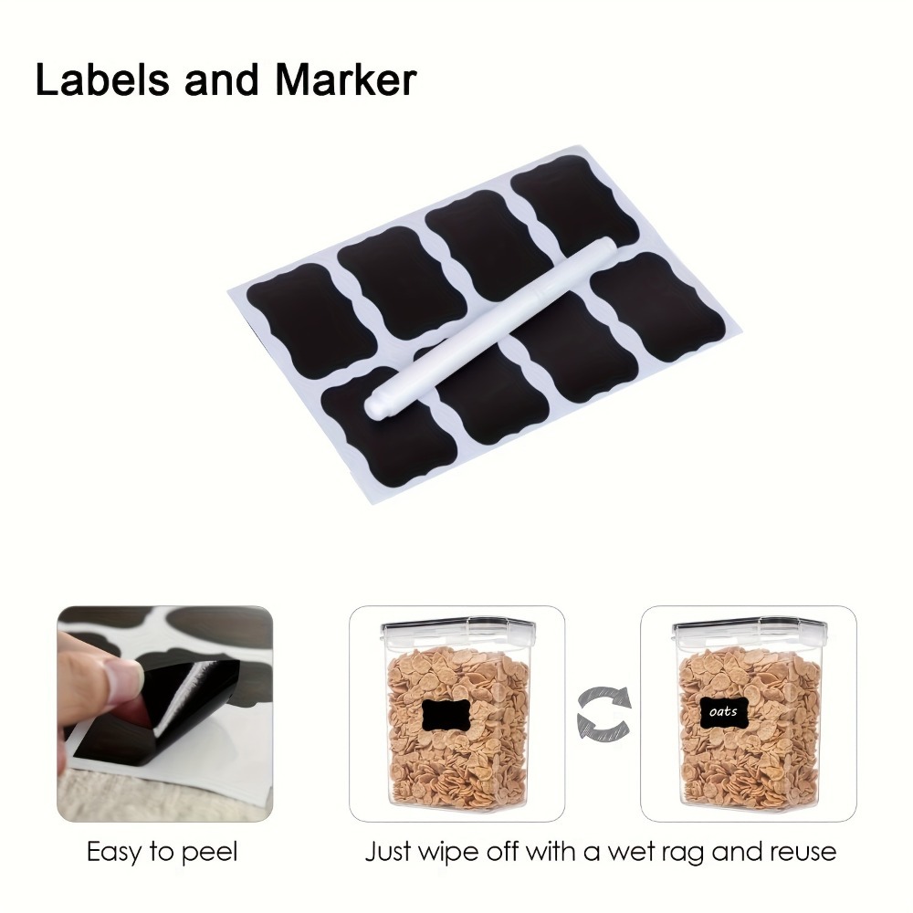 24個入り食品保存容器 12箱 12蓋 気密パントリーオーガ - Kitchen Baking Tray Storage のレビューと価格