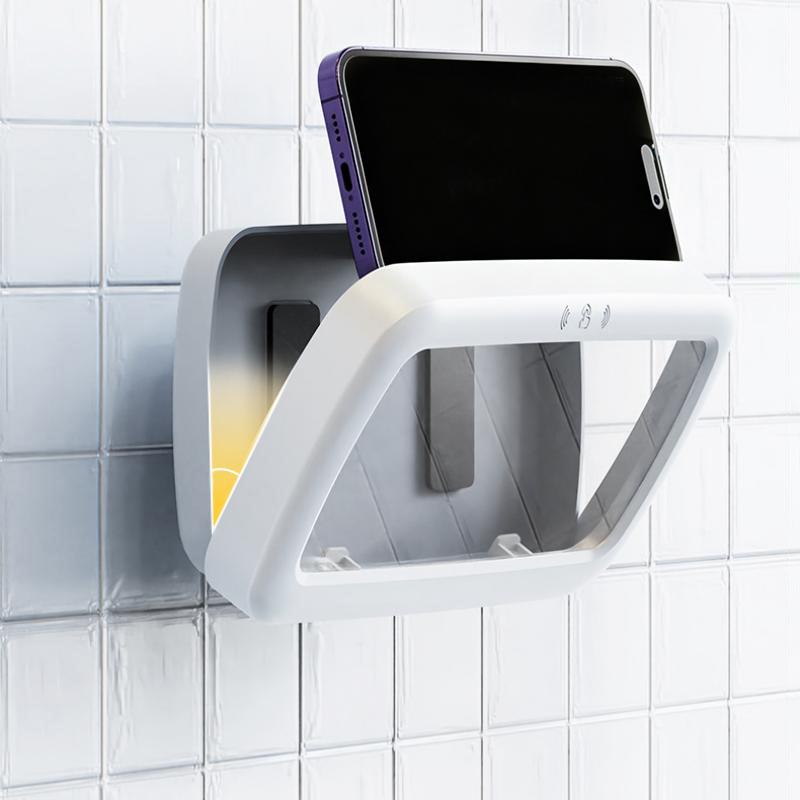 360 °   回転式防水シャワー用スマホホルダー 壁掛け式 - Kitchen Job のレビューと価格