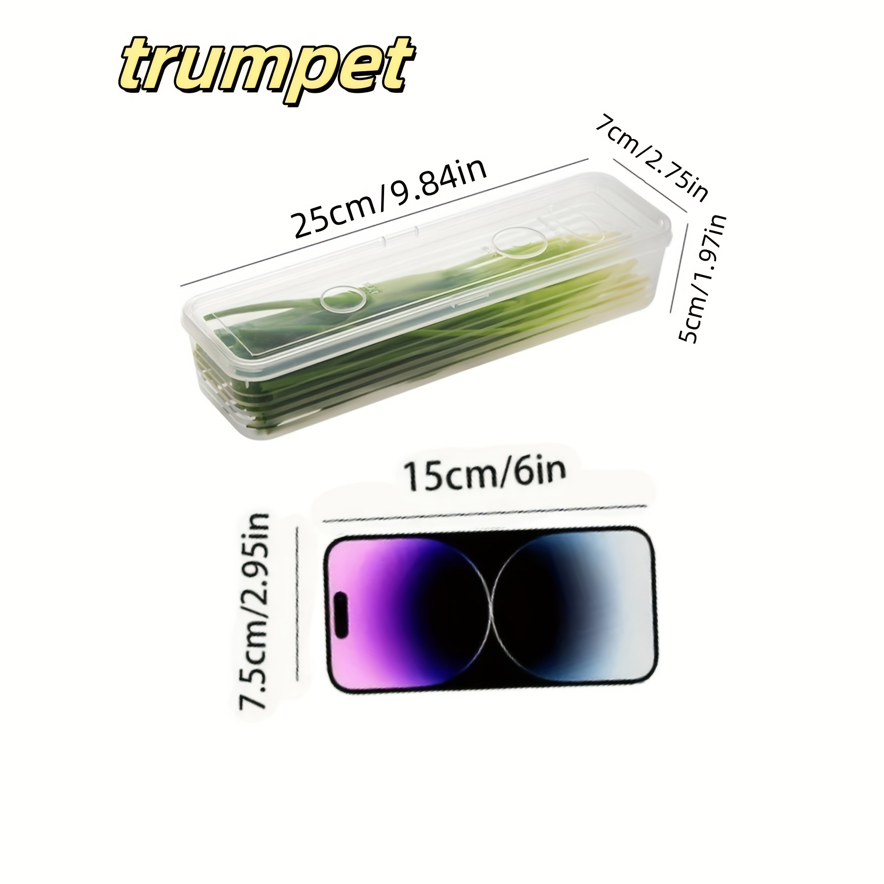 2/4/6個入り 食品野菜保存容器 - 冷蔵庫保存ボックス  - Kitchen Baking Tray Storage のレビューと価格