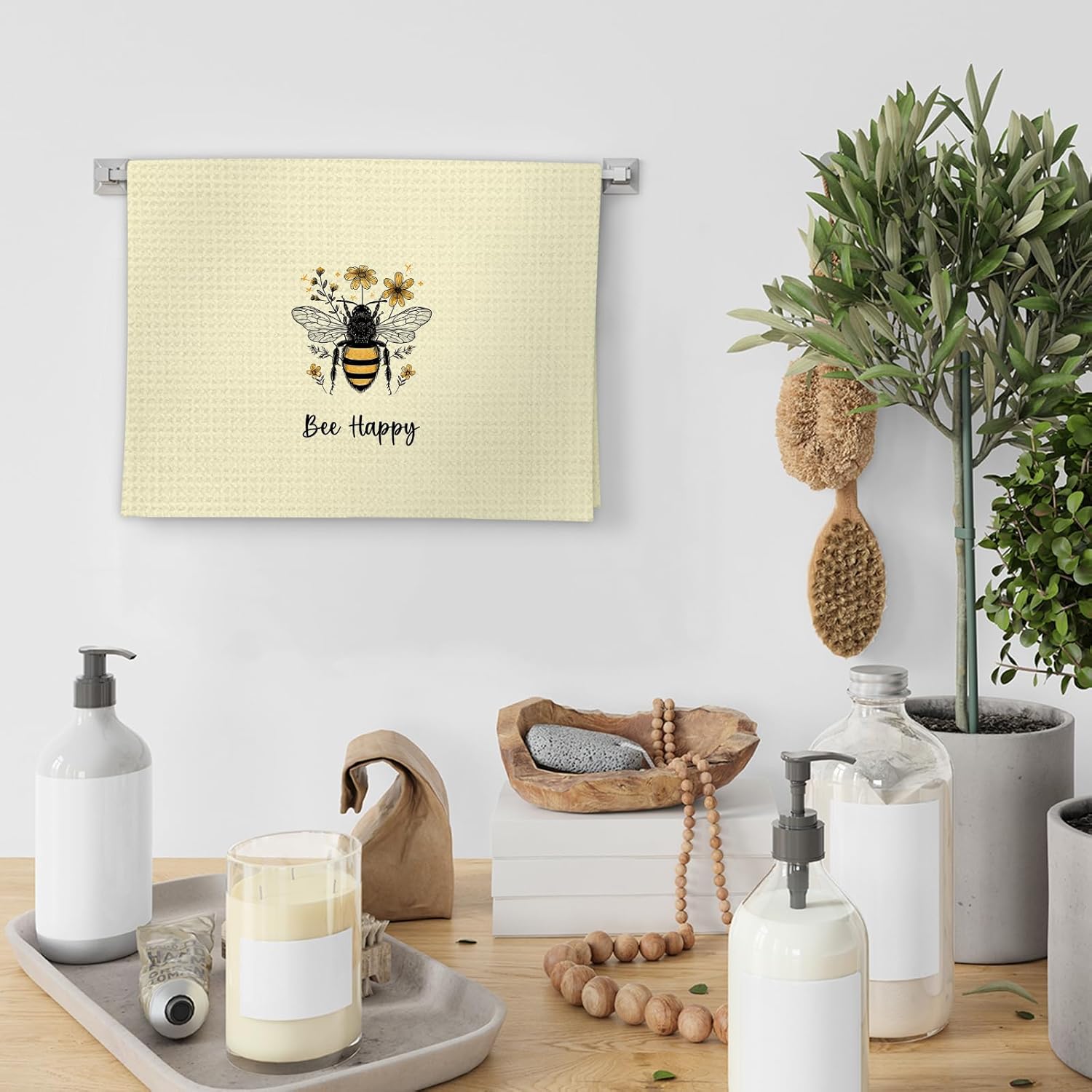 2枚セット、サマービーハッピーキッチンタオル、最高のキッチン - Kitchen Baking Must Haves のレビューと価格