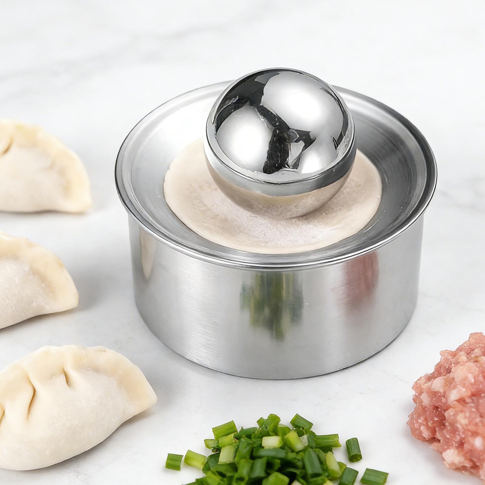 手動餃子皮プレス機生地シートメーカーツール自家製餃子ラビオリ - Kitchen Job のレビューと価格
