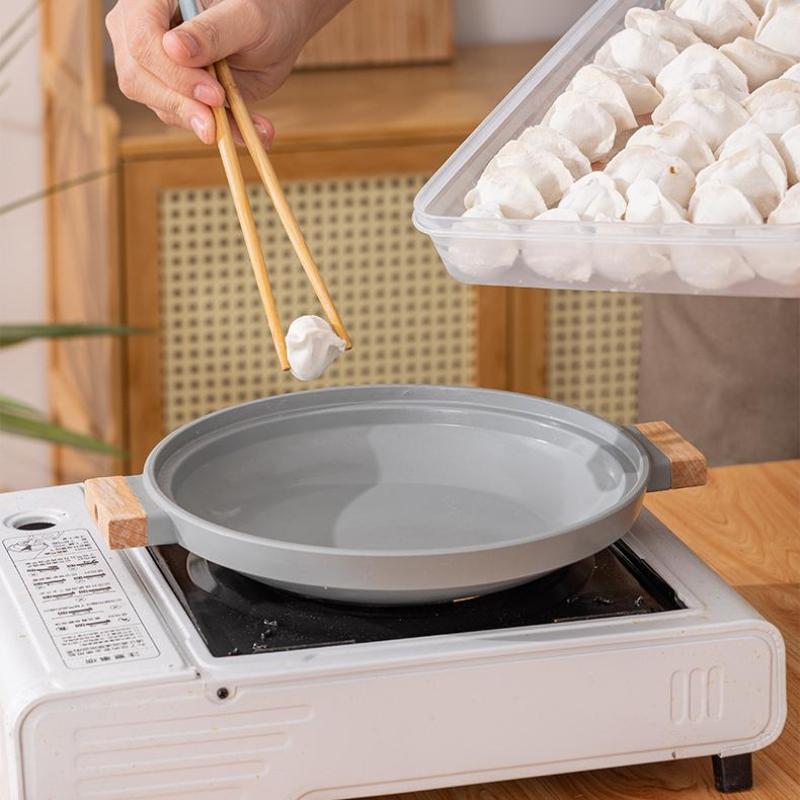 透明なキッチン収納ボックス 冷蔵庫オーガナイザー 食品グレー - Kitchen Baking Tray Storage のレビューと価格