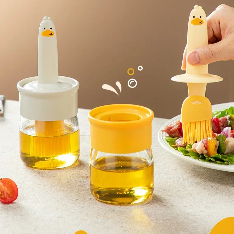 キッチンシリコンオイルボトルベーキンググリルオイルブラシディ - Kitchen Baking Brush のレビューと価格