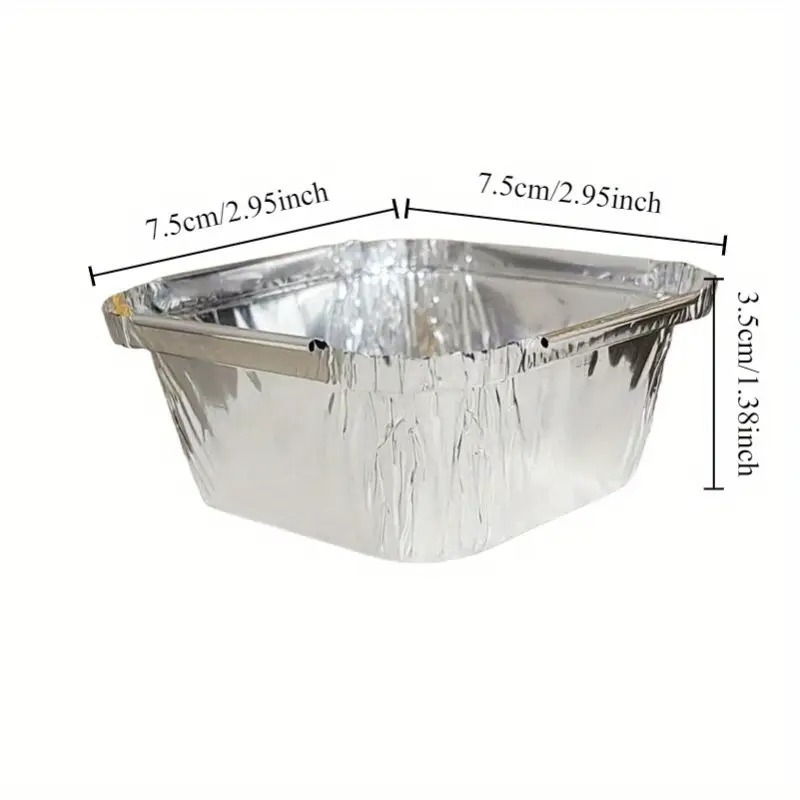 20/40個入り 使い捨てアルミホイルトレイ 食品保存容器  - Kitchen Baking Pan Storage のレビューと価格