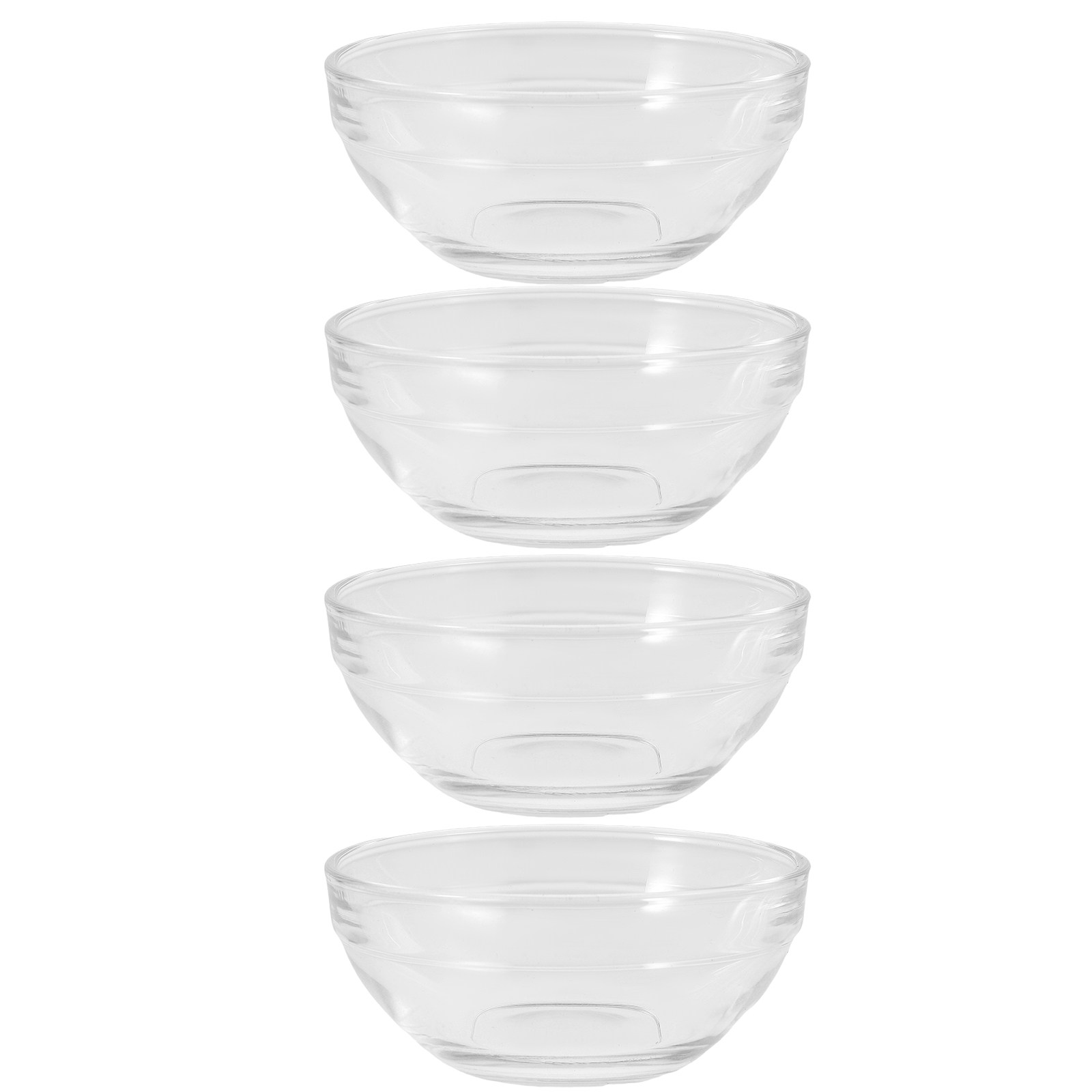 キッチン用透明ガラスボウル4個セット、調味料入れ、ソース皿、 - Baking (Kitchen Ingredient) のレビューと価格