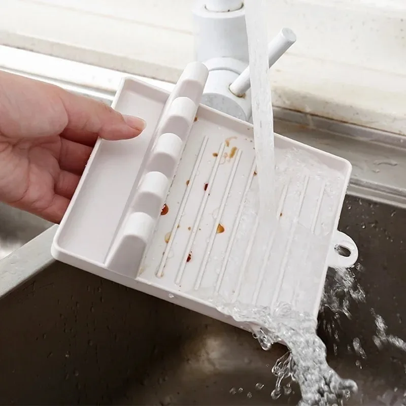 パン蓋ホルダーサポートスプーンポットカバーレストヘラスタンド - Kitchen Baking Pan Organizer のレビューと価格