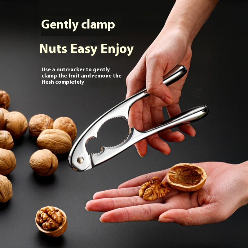 ステンレス鋼製手動ナッツクラッカー キッチンガジェット 高品 - Kitchen Job のレビューと価格