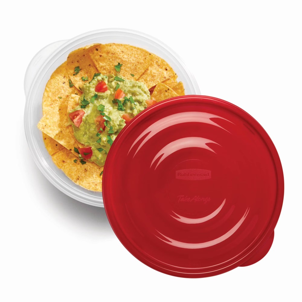 蓋付き大型丸型食品保存容器、3個セット、各容量6.2カップ、 - Kitchen With Baking Area のレビューと価格