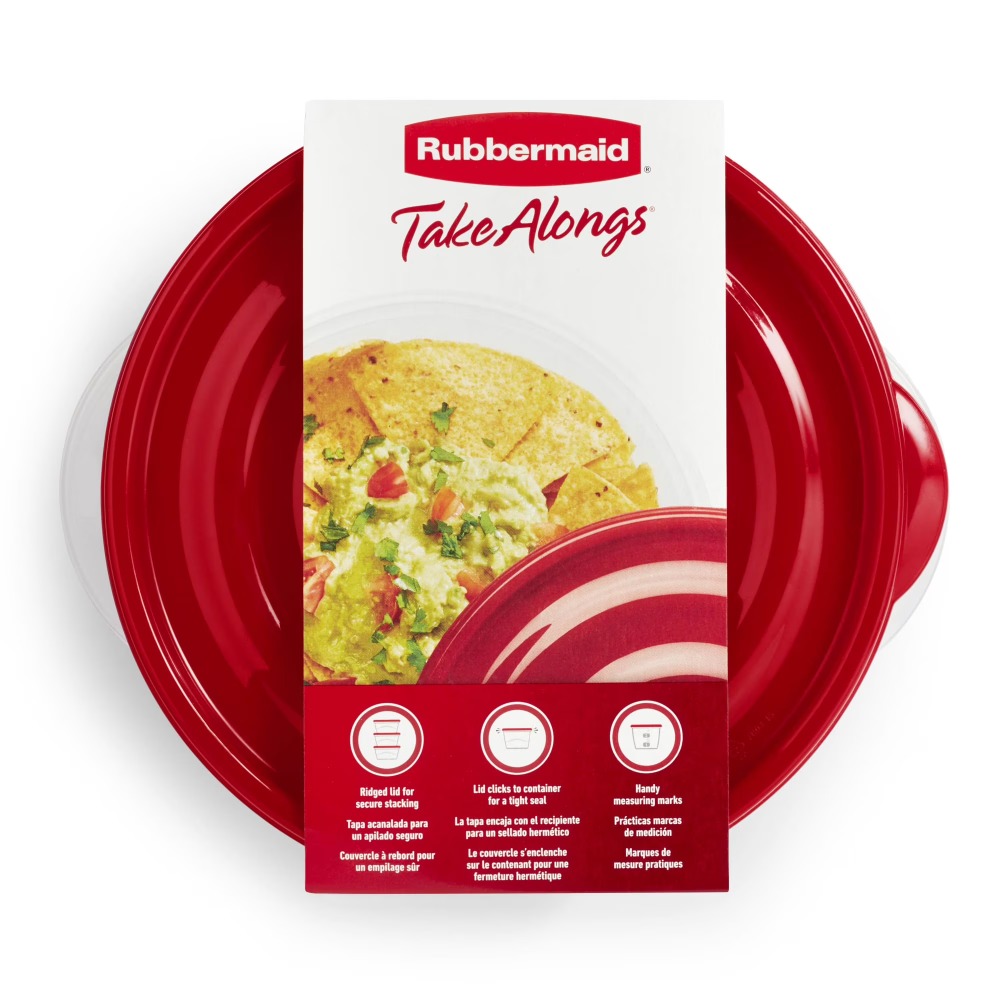 蓋付き大型丸型食品保存容器、3個セット、各容量6.2カップ、 - Kitchen With Baking Area のレビューと価格