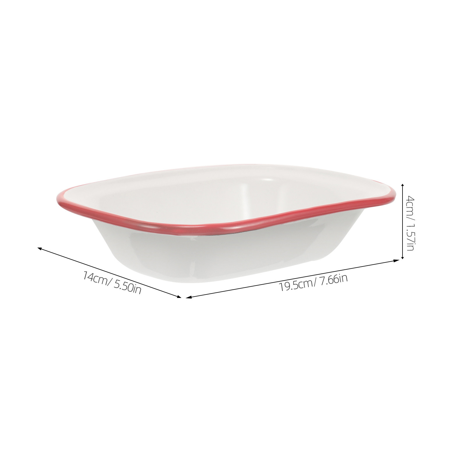 エナメル製ベーキングトレイ 長方形 耐熱性 ノンスティック  - Kitchen Baking Pan Storage のレビューと価格