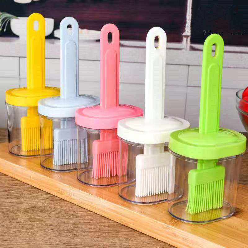 2 in 1 耐熱キッチンオイルボトルブラシ シリコン製ベー - Kitchen Baking Brush のレビューと価格