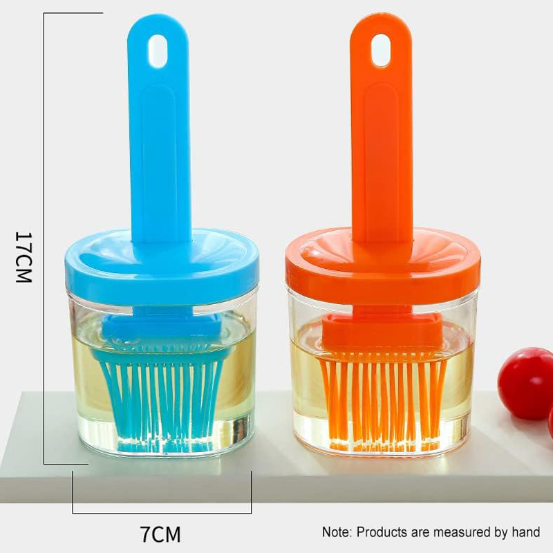 2 in 1 耐熱キッチンオイルボトルブラシ シリコン製ベー - Kitchen Baking Brush のレビューと価格