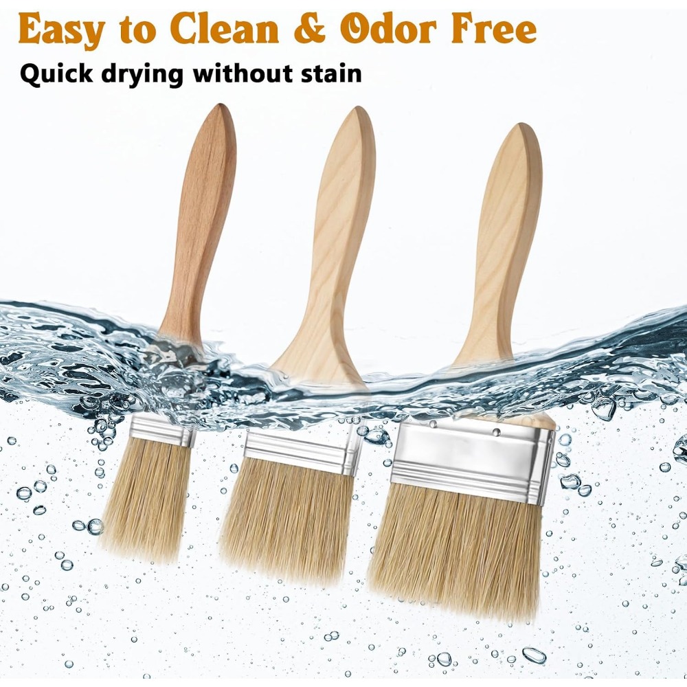 オイル、バター、ソース用のキッチン用ベーキングブラシ3本セッ - Kitchen Baking Brush のレビューと価格