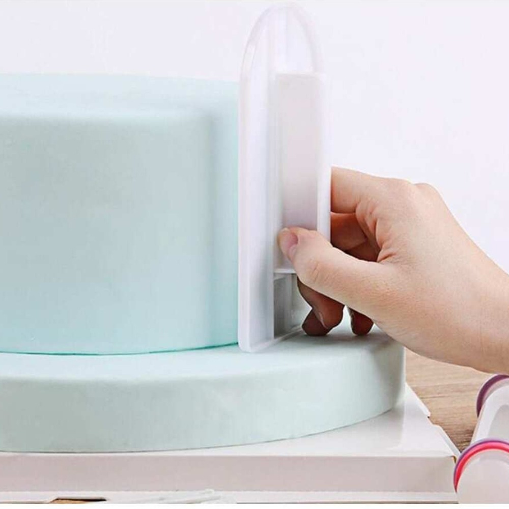 プラスチックケーキスムーサー DIY フォンダンケーキスムー - Kitchen Baking Brush のレビューと価格