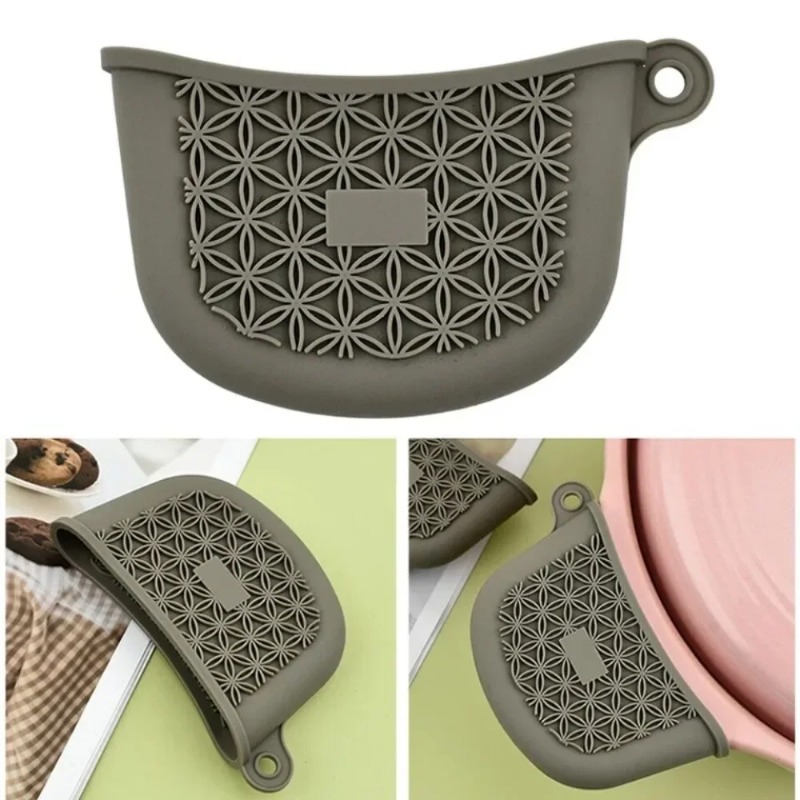 厚みのあるシリコン製鍋ハンドルカバー、断熱ポット耳クリップ、 - Kitchen Baking Pan Organizer のレビューと価格