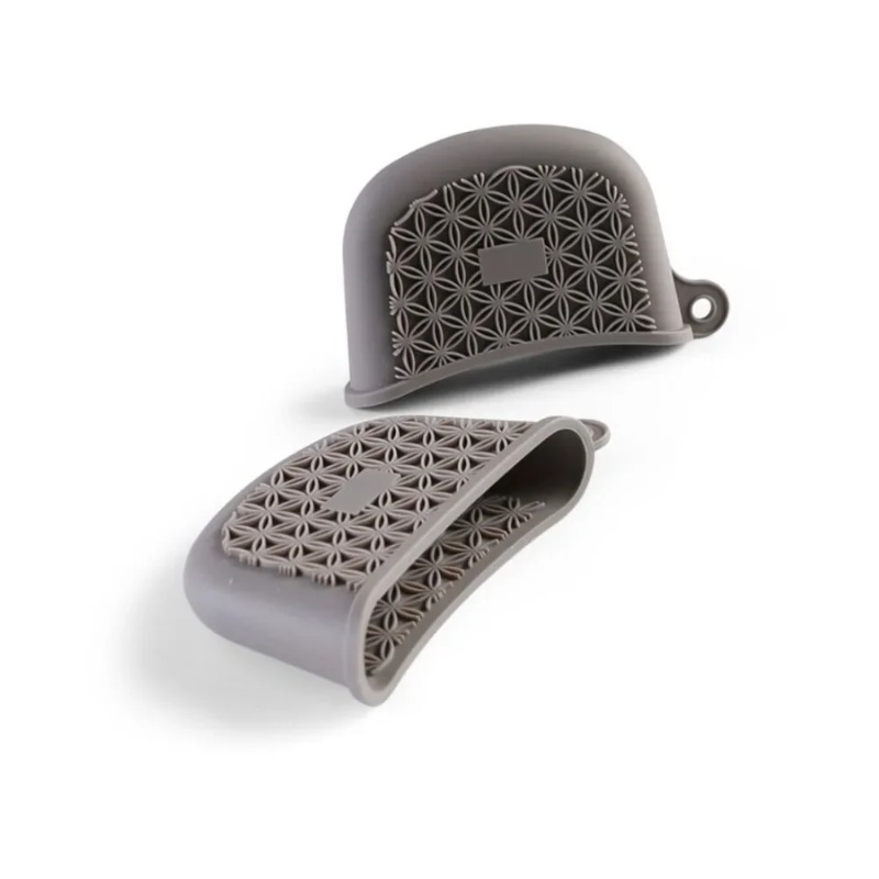 厚みのあるシリコン製鍋ハンドルカバー、断熱ポット耳クリップ、 - Kitchen Baking Pan Organizer のレビューと価格