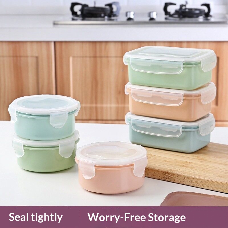 気密食品保存容器 BPAフリー スタッカブル 漏れ防止 ラン - Kitchen Baking Tray Storage のレビューと価格