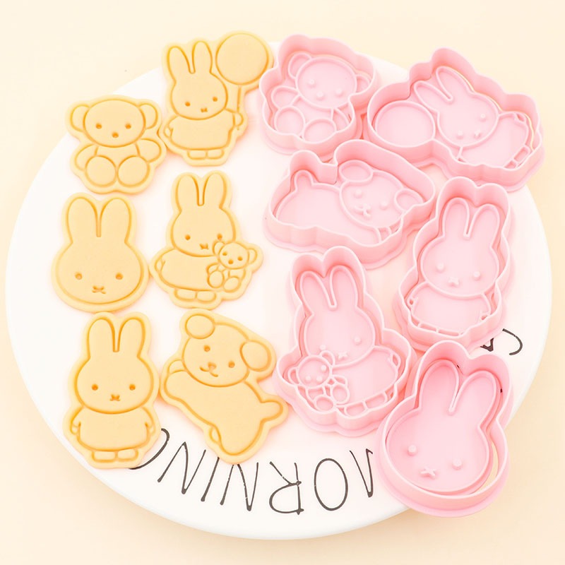 ミッフィーシリーズ漫画クッキー型かわいいDIYシミュレーショ - Kitchen With Baking Area のレビューと価格