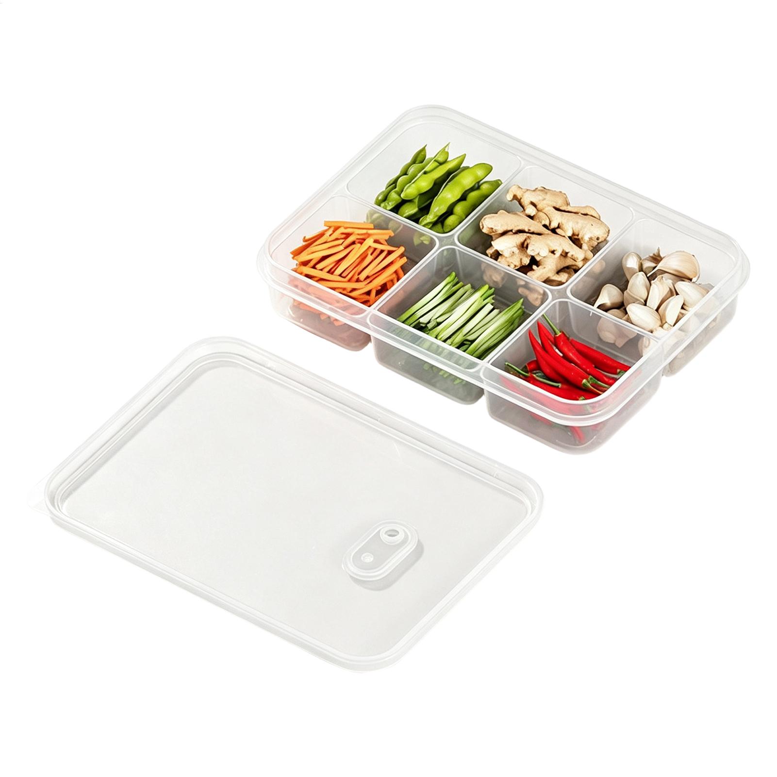 1PC 冷蔵庫収納ボックス肉野菜鮮度保持収納ボックス透明食品 - Kitchen Baking Tray Storage のレビューと価格