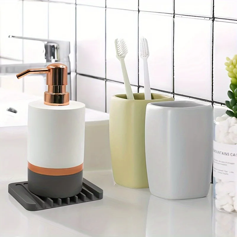 新しい1個入りシリコン製水切り石鹸置き、穴あけ不要、滑り止め - Kitchen Baking Tray Storage のレビューと価格