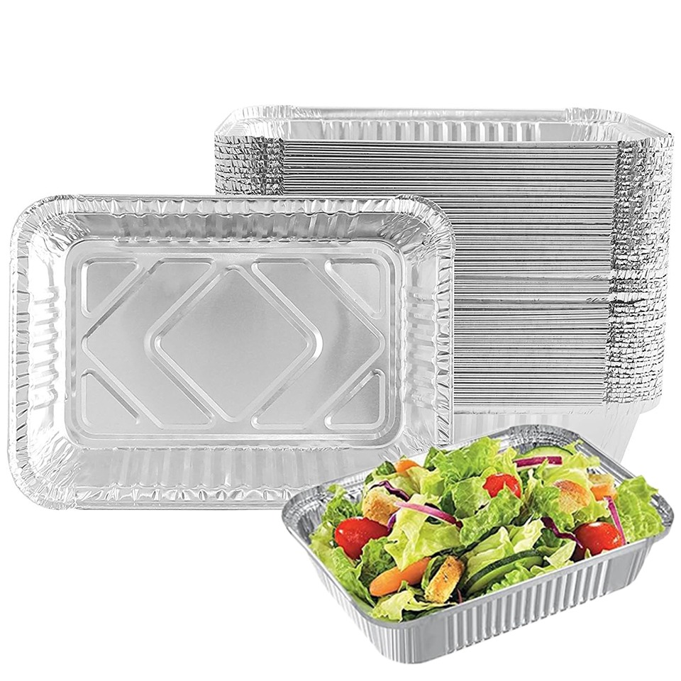 10/20 個使い捨てアルミ箔トレイ肥厚食品保存パンベーキン - Kitchen Baking Pan Storage のレビューと価格