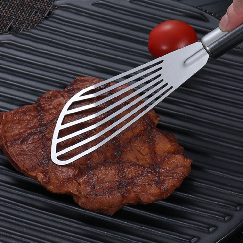 3 個ステンレス鋼スパチュラステーキフライ魚用スロット付きタ - Kitchen Baking Utensil のレビューと価格