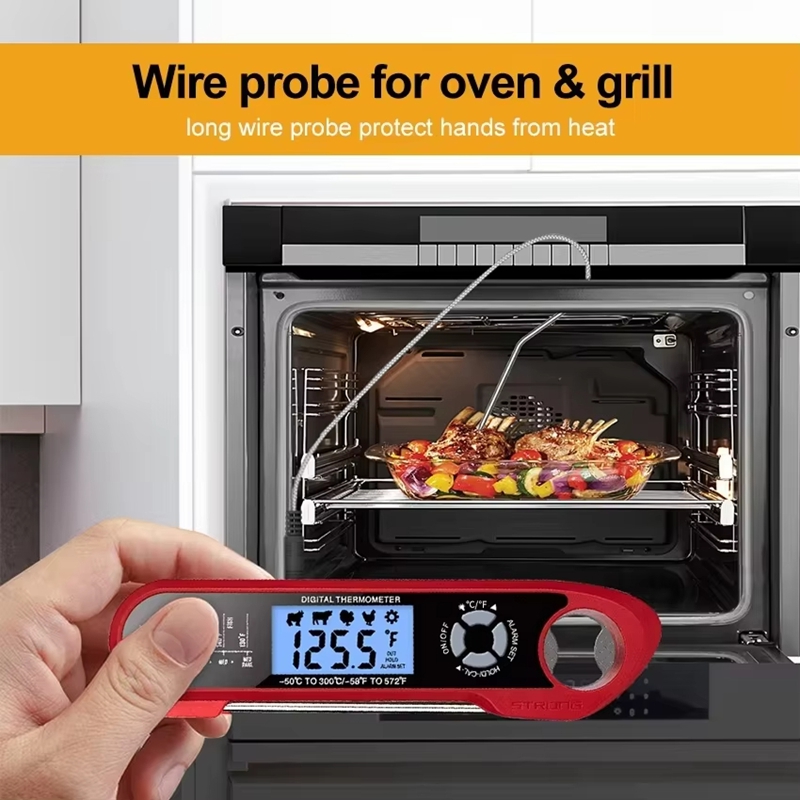 肉用温度計デュアルプローブデジタルキッチン調理用温度計肉食品 - Kitchen Baking Utensil のレビューと価格