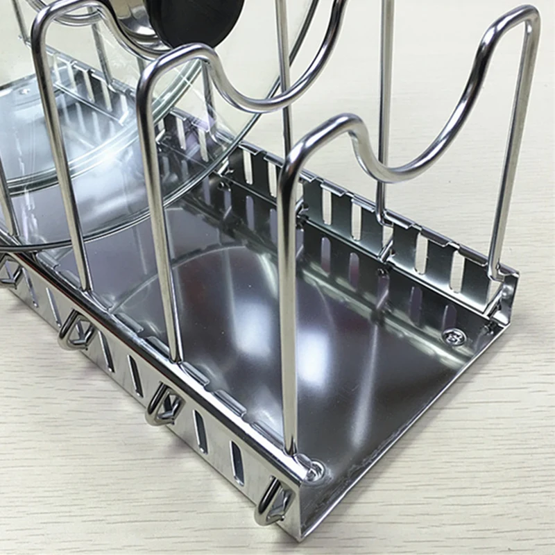 調節可能なステンレス製の引き出しと棚,調節可能なキッチン収納 - Kitchen Baking Pan Organizer のレビューと価格
