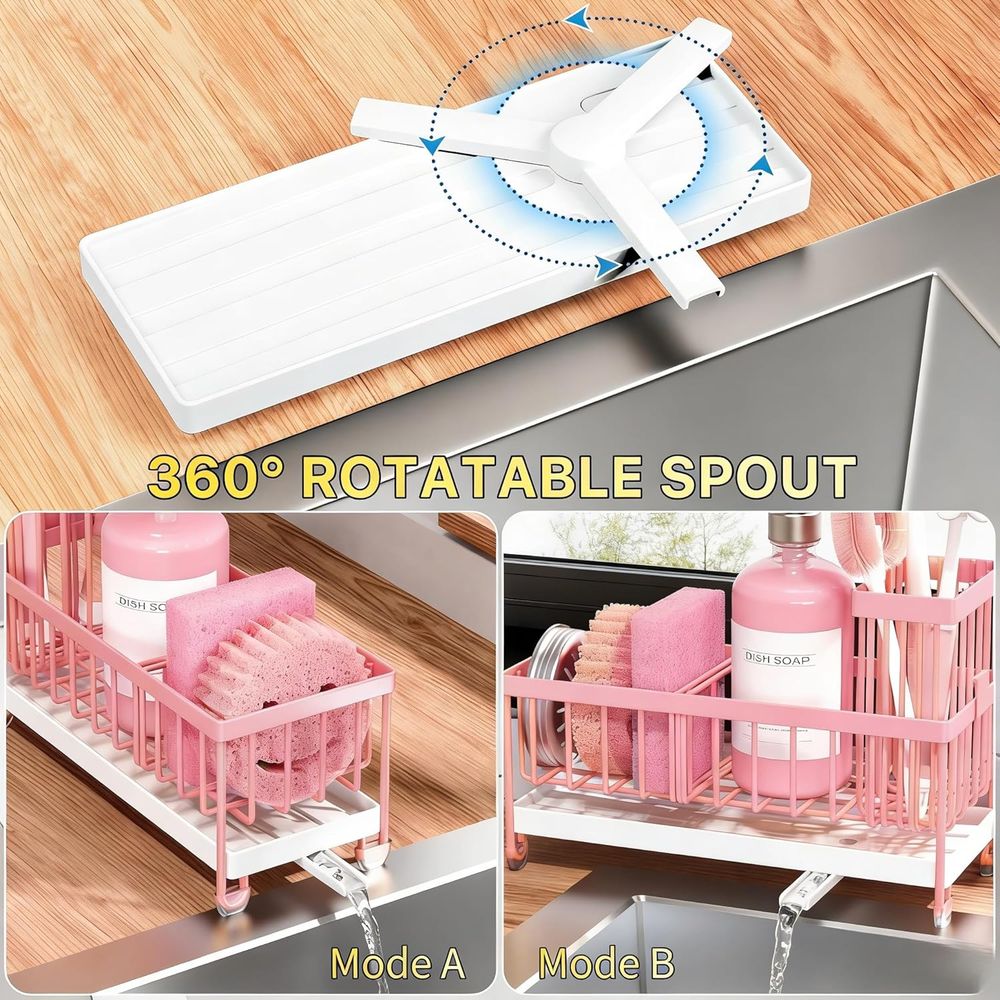 スポンジホルダーまたはキッチンシンク、ハイブラシホルダー付き - Kitchen Zo のレビューと価格