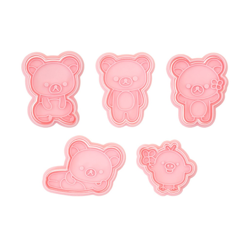 クッキーカッター漫画のクマのビスケット型スタンプキッチンベー - Kitchen Baking Utensil のレビューと価格
