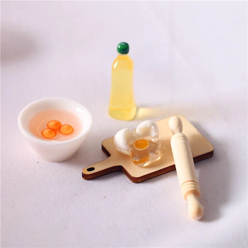 5 ピース/セットかわいい麺棒卵ボウルオリーブオイルセットキ - Kitchen Queen のレビューと価格