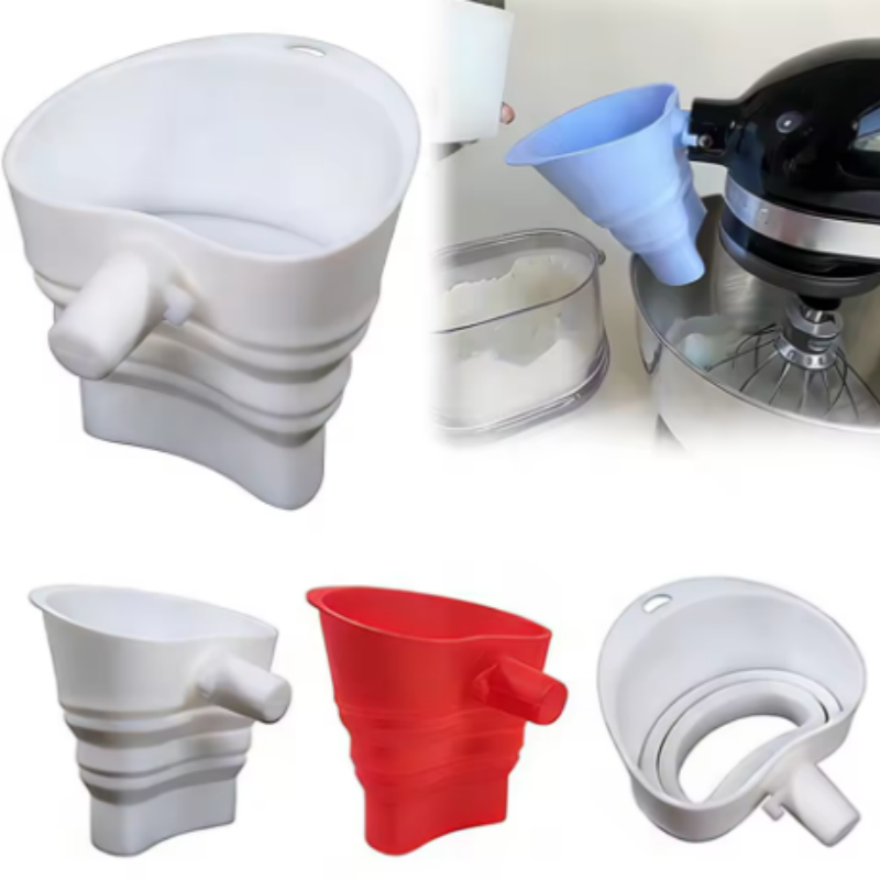 1/3個入りシリコン製小麦粉漏斗 キッチンベーキング補助器具 - Kitchen Aid Baking Mixer のレビューと価格